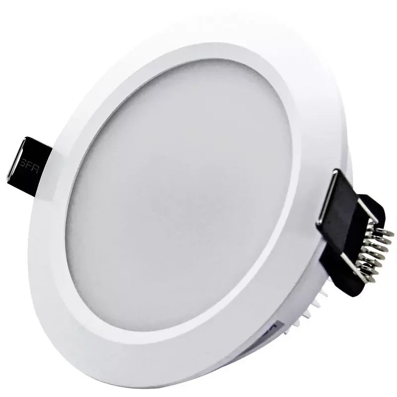 ndoor LED Downlights: 5W, 9W, 12W, 15W, 18W Recessed Round Ceiling Lamps. Available in 110V, 220V, DC12V, 24V. Choose from warm or cold white panel lighting.