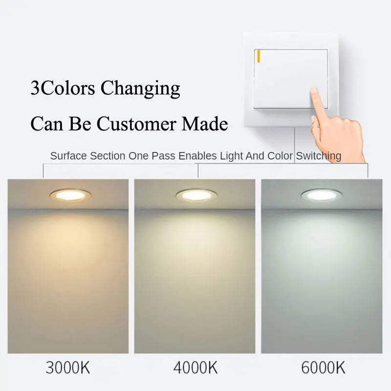 Ultra - Thin LED Aluminum Embedded Tube Lights. Ideal for living rooms, foyers, offices, and bedrooms, serving as hidden room - decoration lighting.