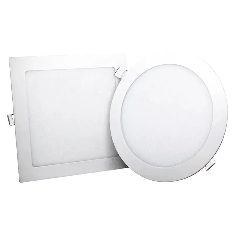 Ultra - Thin Dimmable LED Recessed Grid Downlights. Available in 3W, 6W, 9W, 12W, 15W, 25W. Square LED panel lights with free shipping.