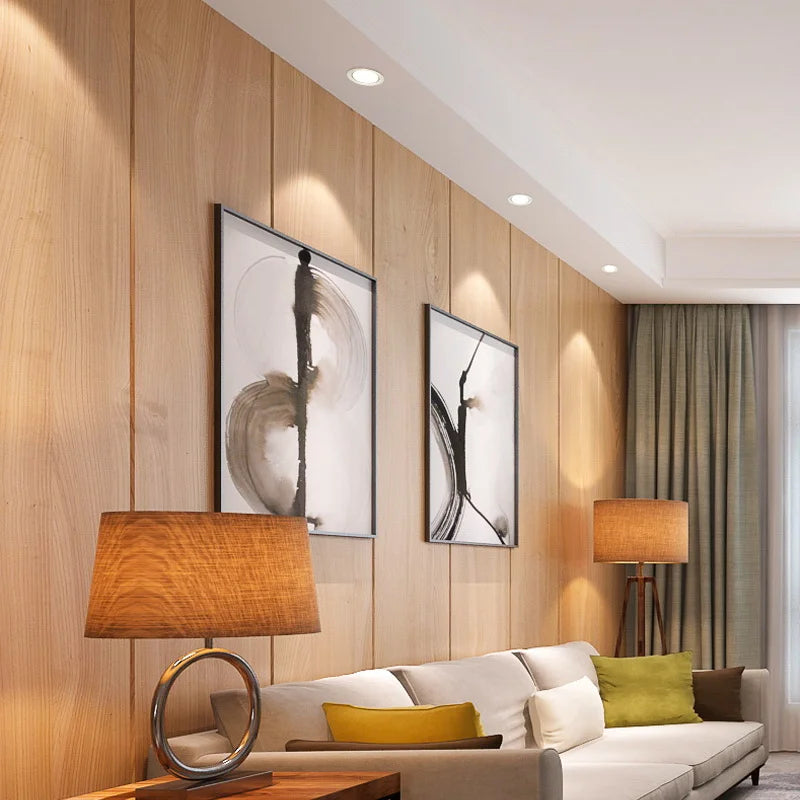 Silver - Colored Aluminium Recessed and Adjustable LED Spotlight