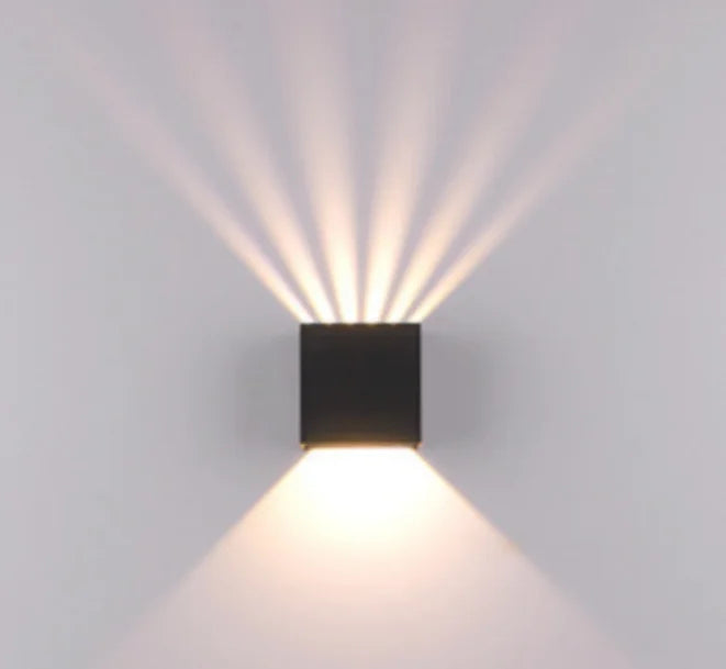 Waterproof Outdoor LED Wall Lights for Home Decoration. Suitable for Gardens, Balconies, Gates. Modern Design, AC85 - 265V