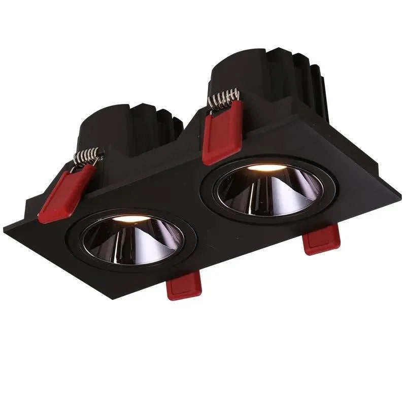 Recessed LED COB Spotlights in Square and Rectangle Shapes