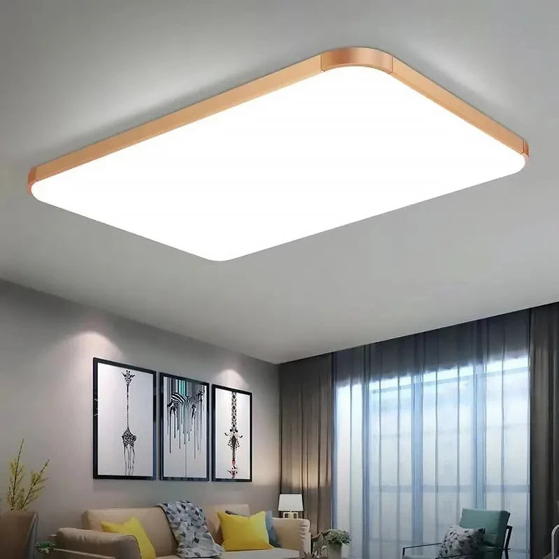 110V/220V Ultra - Thin Surface - Mounted LED Ceiling Light. Modern square & round designs, perfect for bedrooms and kitchens.
