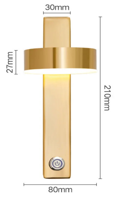 Modern Rotatable LED Wall Sconce in Black and Gold. Ideal for living rooms, bedrooms, bedside areas, aisles, and studies. Perfect for home indoor decoration.