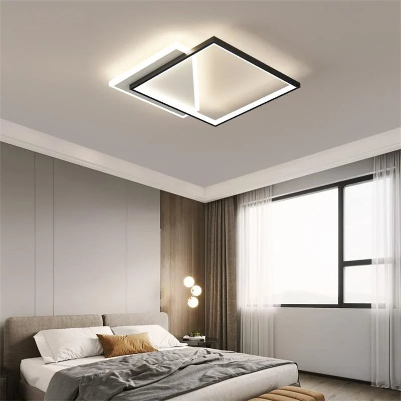 Modern Round LED Ceiling Lights. Ideal for bedrooms, studies, and living rooms. Indoor lighting lamps for decoration.