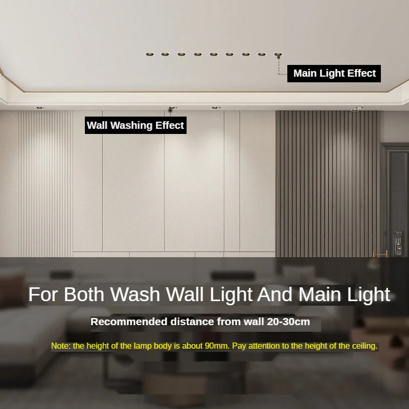 5 - Year - Guaranteed Recessed COB Wash Wall Spotlights
