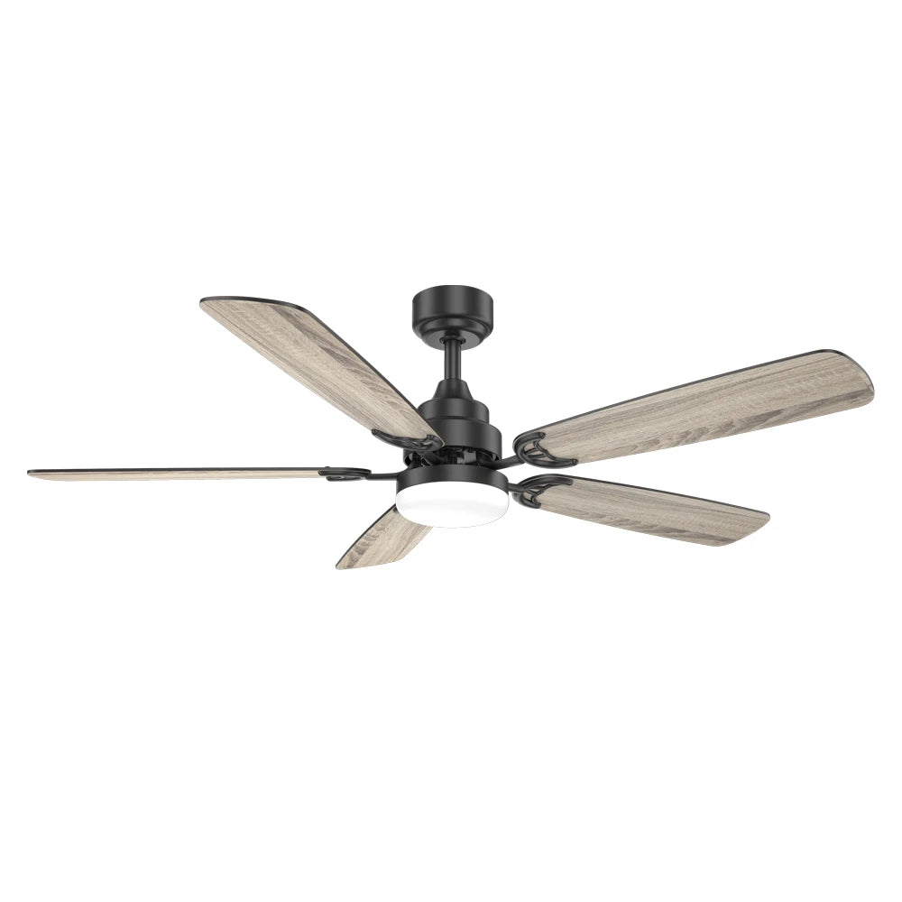 2025 Modern Smart Ceiling Fan: 52 - Inch Large Industrial - Style Ventilation Fan with Fancy Lights