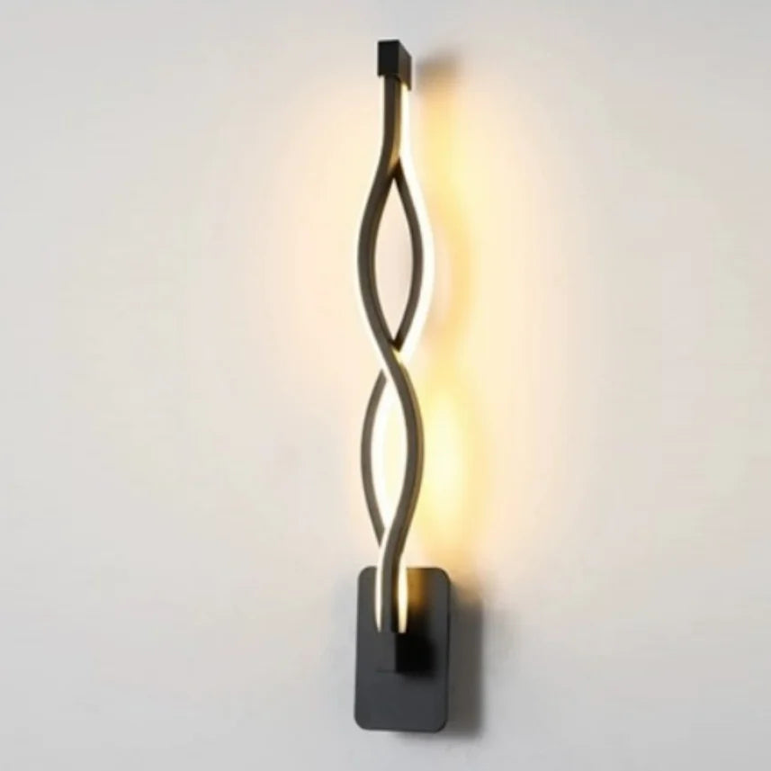 16W Aluminum LED Wall Lamp with Modern - Simple Design. Operates on AC86 - 265V. Ideal for indoor use in bedrooms, living rooms, stairs, and beside beds.