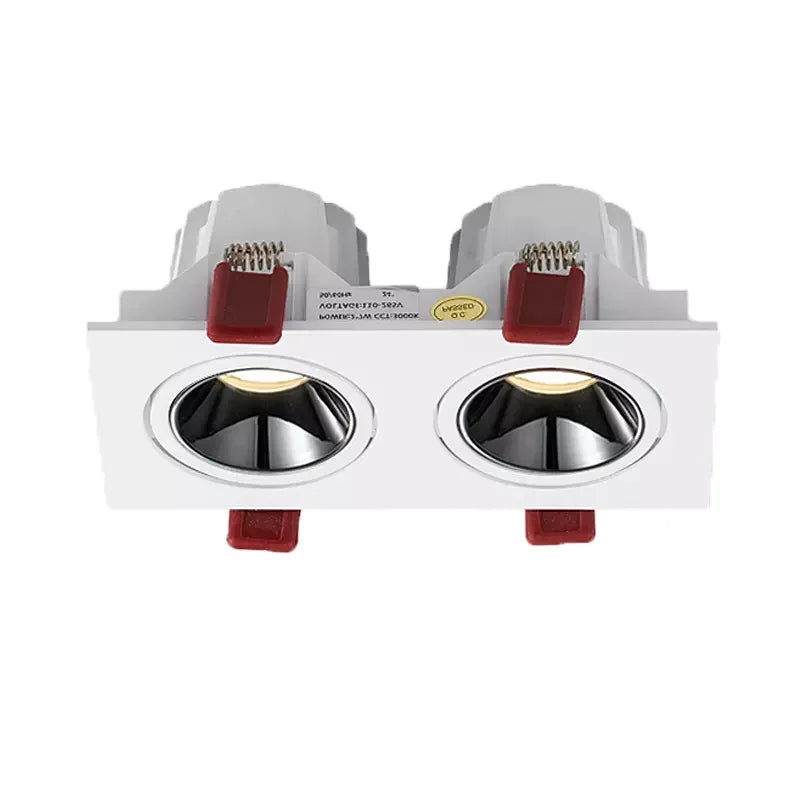 Recessed LED COB Spotlights in Square and Rectangle Shapes