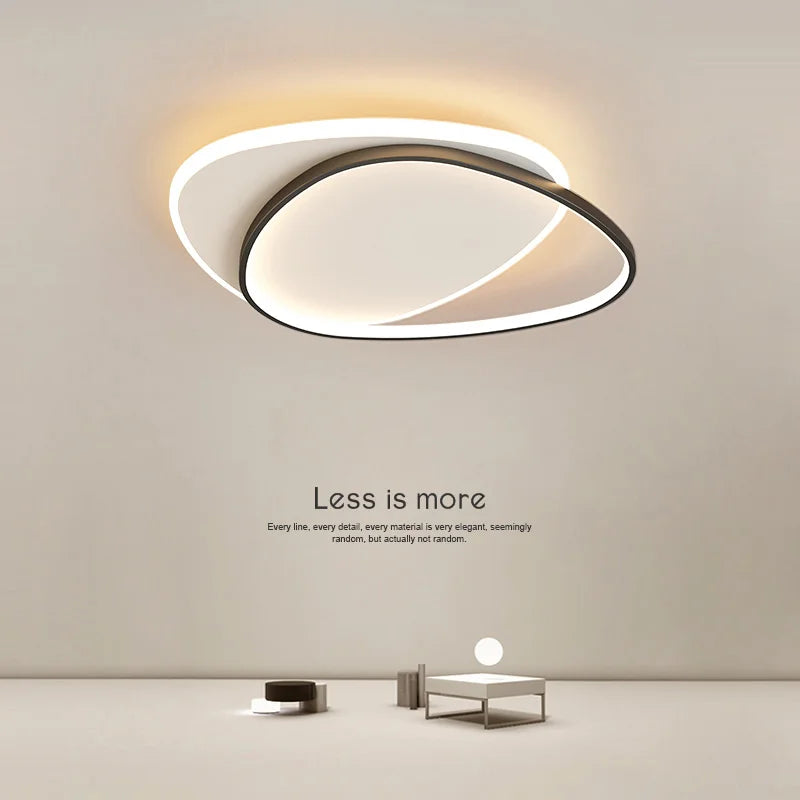 Modern Round LED Ceiling Lights. Ideal for bedrooms, studies, and living rooms. Indoor lighting lamps for decoration.