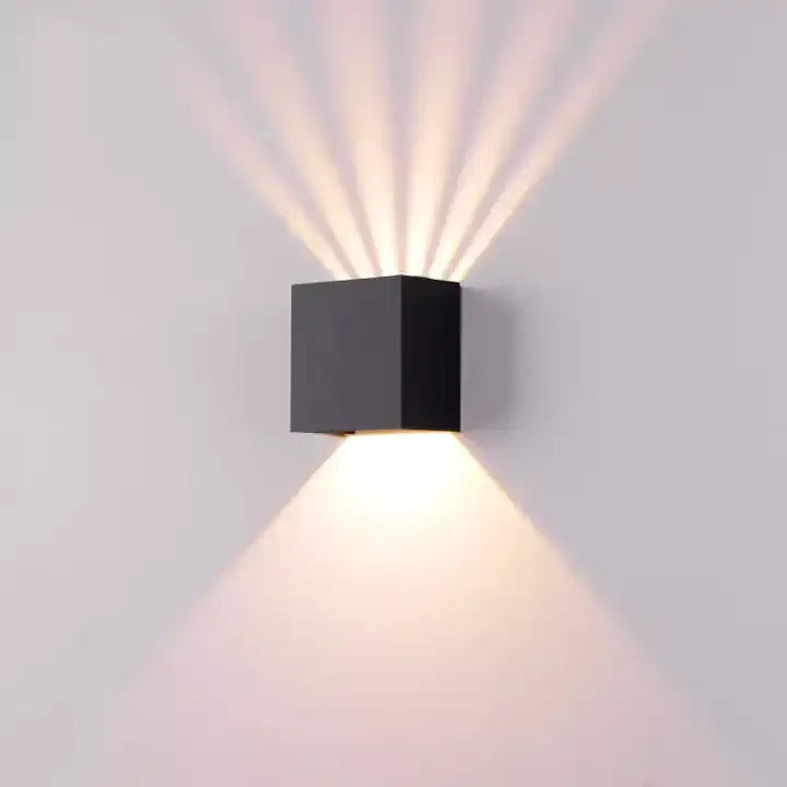 Waterproof Outdoor LED Wall Lights for Home Decoration. Suitable for Gardens, Balconies, Gates. Modern Design, AC85 - 265V