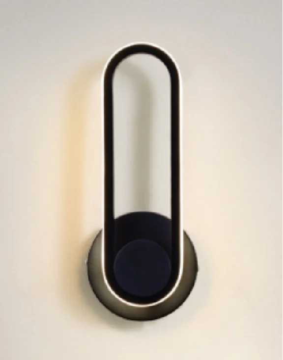 AC90 - 260V Bedroom Bedside Wall Light. Made of aluminum, this simple light fixture features a 330° rotatable adjustable light angle for versatile illumination.