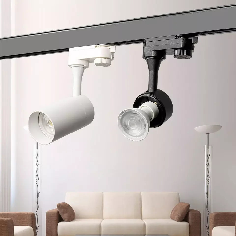 230V Surface - Mounted MR16 and GU10 Track Light Fixtures with Housing