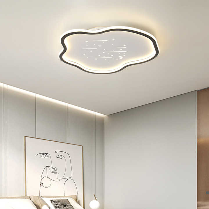 Cloud Ceiling Light Eye protection Bedroom Light Modern Minimalist Creative Atmospheric Cloud Light