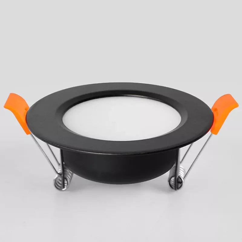220V LED Recessed Round Downlight. Ideal for bedrooms, indoor living rooms, and home decor lighting as an LED spot lamp.