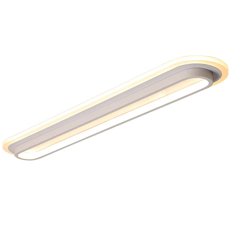 New Designer AC85 - 265V LED Ceiling Lamp. Crafted from acrylic, ideal for dining rooms, living rooms, restaurants, corridors as a surface - mounted decor lighting fixture.