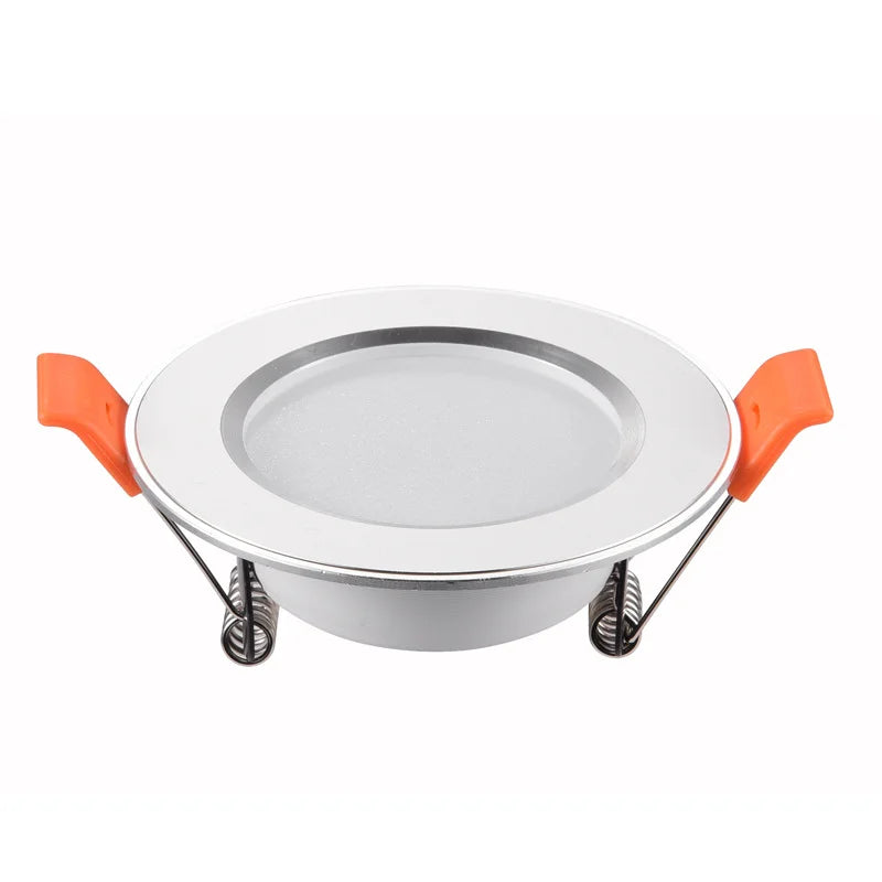 220V LED Recessed Round Downlight. Ideal for bedrooms, indoor living rooms, and home decor lighting as an LED spot lamp.