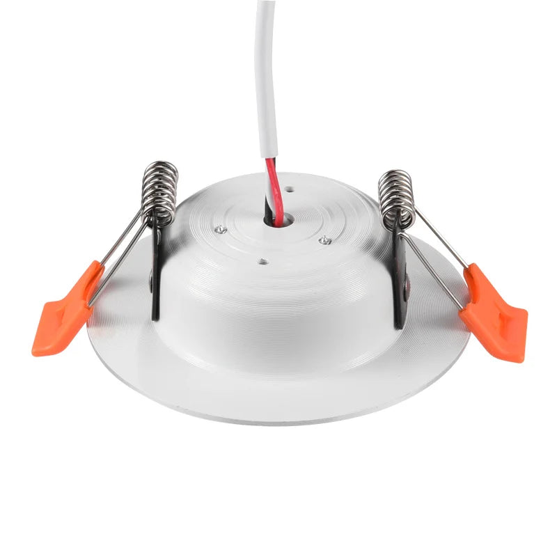 220V LED Recessed Round Downlight. Ideal for bedrooms, indoor living rooms, and home decor lighting as an LED spot lamp.