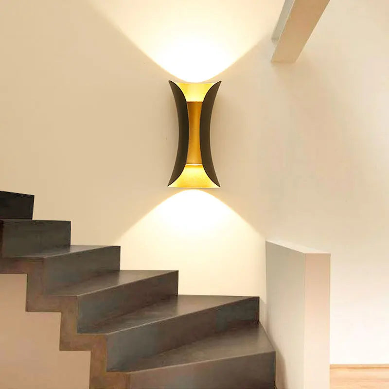 IP65 - Rated Waterproof LED Wall Lamps. Available in 6W and 12W, adjustable for both indoor and outdoor use. Ideal for courtyards, porches, corridors, and as bedroom wall sconces.