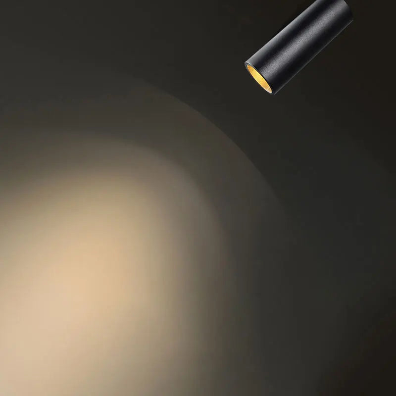 Black and White Aluminium Surface - Mounted Long - Tube COB LED Spotlight