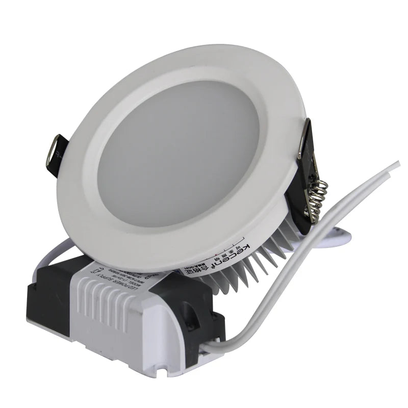 ndoor LED Downlights: 5W, 9W, 12W, 15W, 18W Recessed Round Ceiling Lamps. Available in 110V, 220V, DC12V, 24V. Choose from warm or cold white panel lighting.