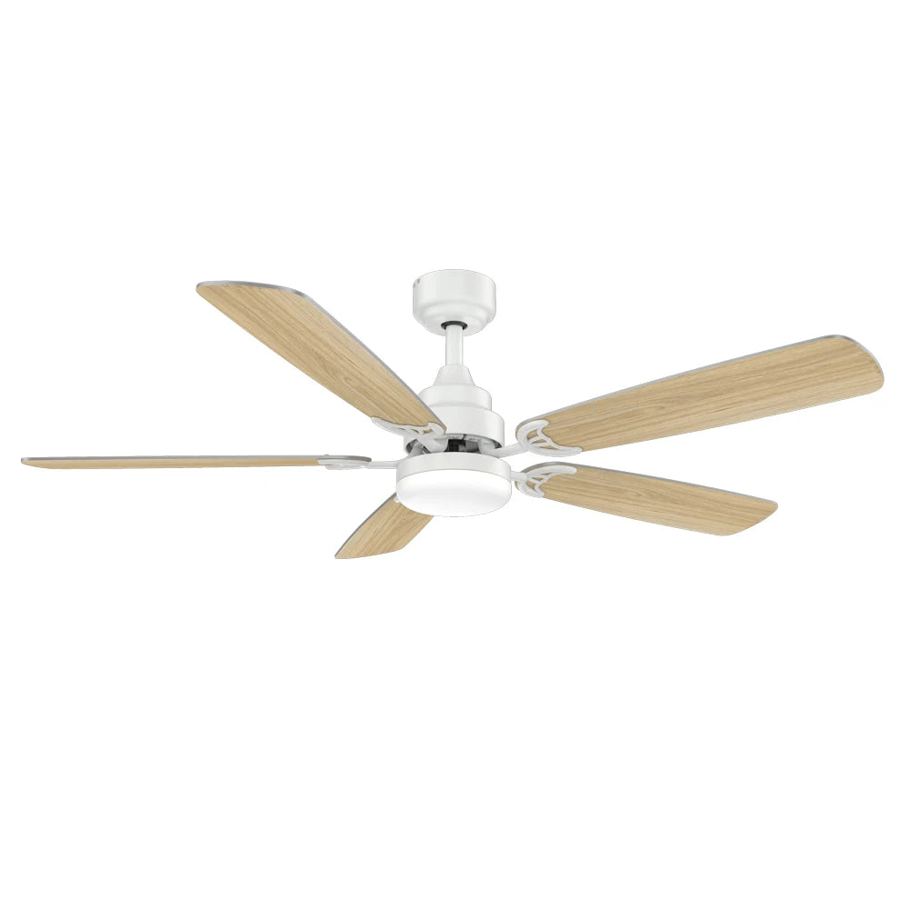 2025 Modern Smart Ceiling Fan: 52 - Inch Large Industrial - Style Ventilation Fan with Fancy Lights