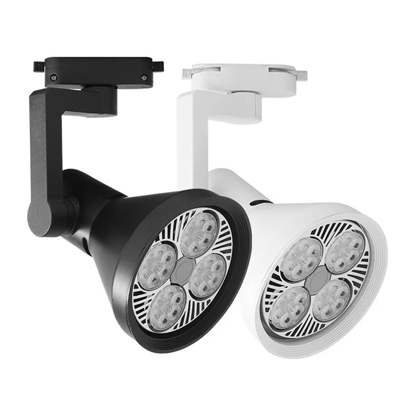 35W SMD LED Track Light with PAR30 Bulb, Ideal for Kitchen Rail Systems