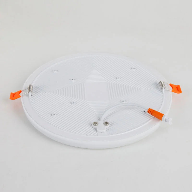 Recessed Aluminum LED Panel Light Downlights. Available in 10W, 18W, 24W, 36W. Operate on 220V AC (85 - 265V). Ultra - thin with adjustable open - hole sizes in round and square shapes.