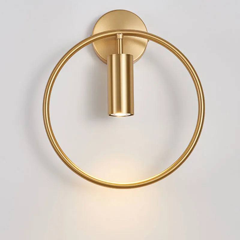Post - Modern 5W GU10 LED Luxury Wall Lamp. Operates on AC95 - 260V, suitable for living rooms, bedrooms, and bedside use as indoor wall fixtures lighting.