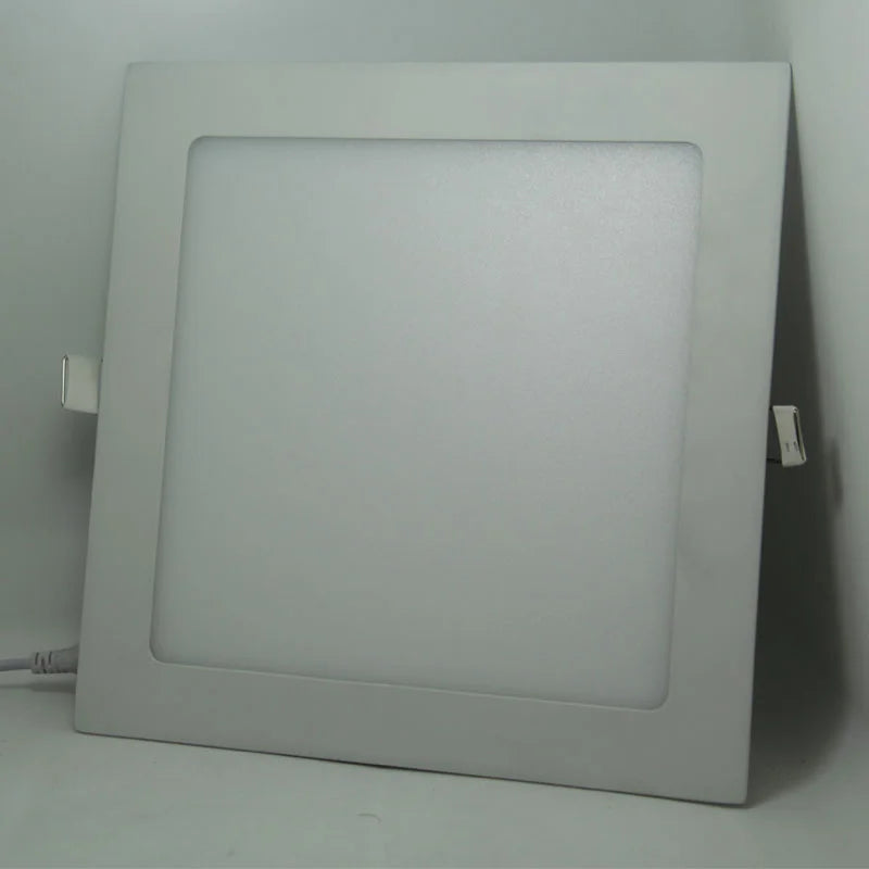 Ultra - Thin Dimmable LED Recessed Grid Downlights. Available in 3W, 6W, 9W, 12W, 15W, 25W. Square LED panel lights with free shipping.