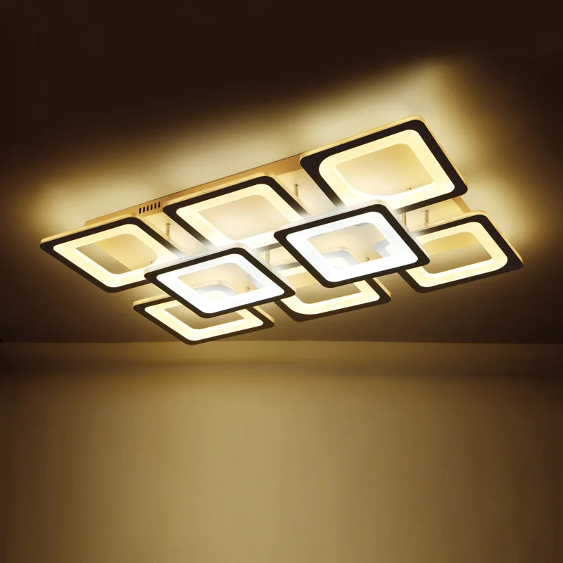 New Modern LED Ceiling Light Fixture. Ideal for Living Rooms, Bedrooms, and Dining Rooms in Home Decor.